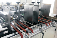 PRY-1200 Fully Automatic Double Line Hamburger Box Carton Erecting Forming Making Machine