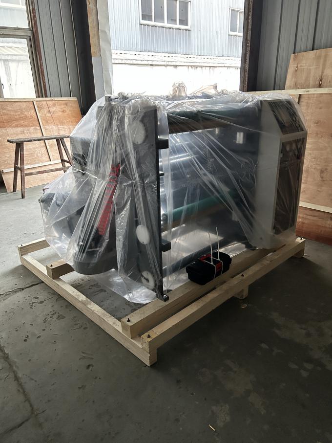 FQ-800A হাই স্পিড অটোমেটিক BOPP পিভিসি পিইটি পিই পিপি ফিল্ম পেপার কাটিয়া পুনরায় মোড়ানো মেশিন 9