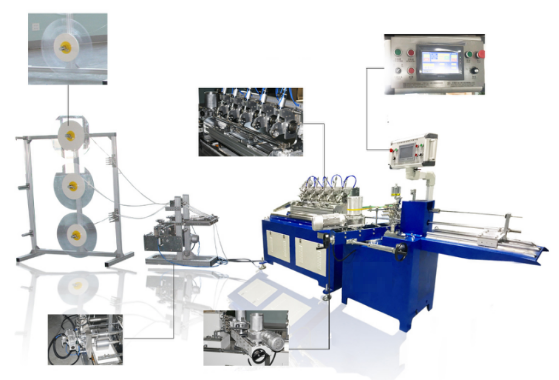 পিআরওয়াই-৫ স্বয়ংক্রিয় ৪০ মিটার স্পিড পেপার স্ট্রো মেকিং মেশিন 1