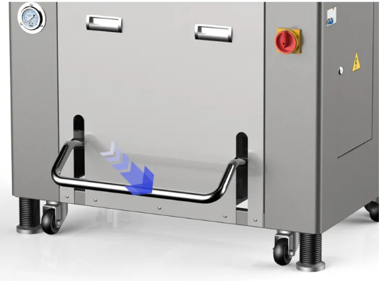 H5010L হাইড্রোলিক পরিবর্তনশীল ফ্রিকোয়েন্সি মাইক্রোকম্পিউটার প্রোগ্রাম কন্ট্রোল পেপার কাটার মেশিন 10