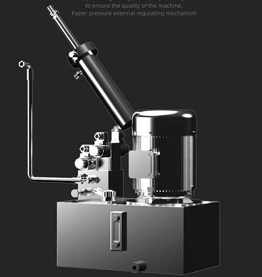 H5010L হাইড্রোলিক পরিবর্তনশীল ফ্রিকোয়েন্সি মাইক্রোকম্পিউটার প্রোগ্রাম কন্ট্রোল পেপার কাটার মেশিন 11