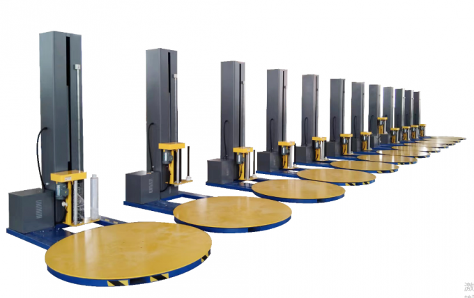 BL1650P বৈদ্যুতিক স্বয়ংক্রিয় প্যালেট স্ট্রেচ ফিল্ম মোড়ক মেশিন খাদ্য, পানীয়, টেক্সটাইল, পণ্য, রাসায়নিক এবং পোশাকের জন্য 1