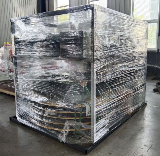 BL1650P বৈদ্যুতিক স্বয়ংক্রিয় প্যালেট স্ট্রেচ ফিল্ম মোড়ক মেশিন খাদ্য, পানীয়, টেক্সটাইল, পণ্য, রাসায়নিক এবং পোশাকের জন্য 18