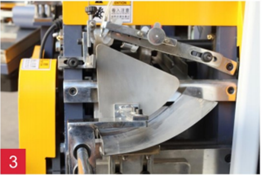 PRY-220/300 উচ্চ গতির আইসক্রিম কোণ টাইপ পেপার কাপ স্লিভ তৈরি করার মেশিন 5