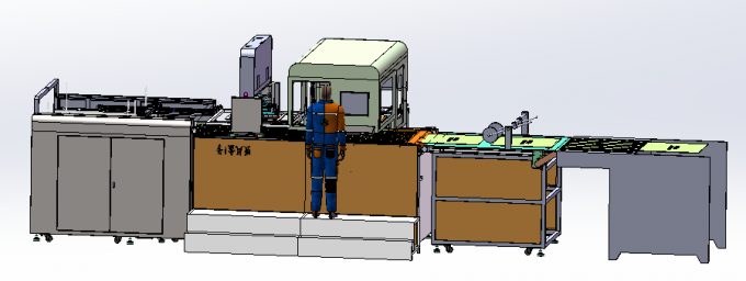 TCPP-1200 সম্পূর্ণ স্বয়ংক্রিয় উপহার বাক্স উইন্ডো প্যাচিং মেশিন 2