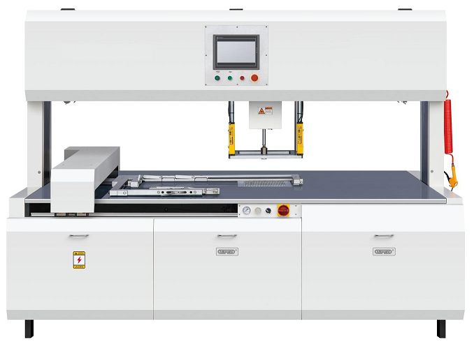 PRY-68 স্বয়ংক্রিয় একক এবং ডাবল হেড পেপার বোর্ড স্ট্রিপিং মেশিন 1
