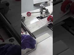 100GSM Automatic Paper Bag Making Machine 120mm Side Folding