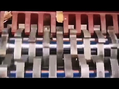 ডবল শ্যাফ্ট ক্রাশিং বই পুরু বর্জ্য কাগজ শ্রেডার মেশিন