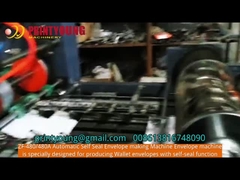 ZF-480 স্বয়ংক্রিয় স্বয়ংক্রিয় সীল পকেট ওয়ালেট খাম তৈরির মেশিন পিল সীল সহ