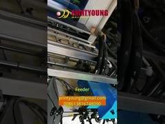 জিএল সিরিজ ওয়াটার বেস আঠালো তাপীয় পিইটি ফিল্ম ল্যামিনেটিং মেশিন ডুয়াল ফাংশন