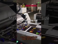 YFMB সেমি-অটোমেটিক হাইড্রোলিক প্রেসিং সিস্টেম উভয় প্রাক glued এবং আঠালো-কম ফিল্ম ল্যামিনেটিং মেশিন