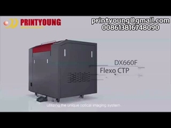 DX660F 4000dpi ডিজিটাল ফ্লেক্সো সিটিপি প্লেট তৈরির মেশিন