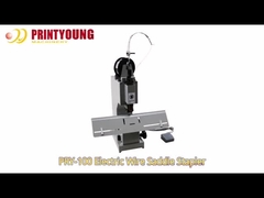 PRY-100/200 বৈদ্যুতিক একক এবং ডাবল হেড স্টিল ওয়্যার বুকলেট রাইডিং স্যাডেল সেলাই স্ট্যাপলার মেশিন