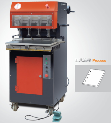 DK-4 Electric Paper 4 Hole Book Punch Drilling Machine Automatic Spindle
