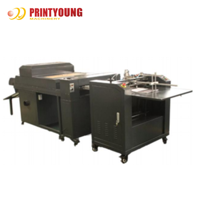 PRY-900 Automatic Water Base Varnishing Spot UV IR Coating Machine Electric Manufacturing Plant Provided 6 KW UV Lamp 1 Pc 220 V