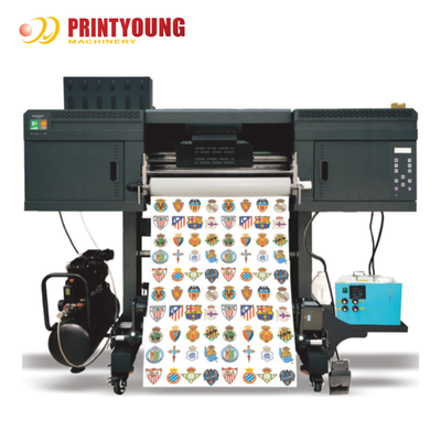 PRY-604WXC Automatic UV DTF Printer I3200 Printhead TPU Label Printing Machine Multicolor